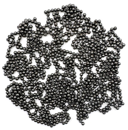 1,100 PC. Loose 4mm Round Magnetic Beads #MB-R4B
