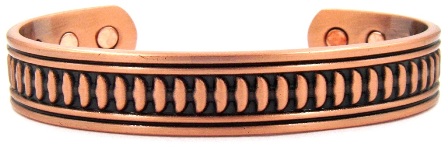 Swallow Solid Copper Cuff Magnetic Bangle Bracelet #MBG039